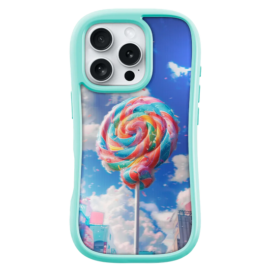 Laut - POP Surreal MagSafe Case for Apple iPhone 16 Pro Max - Lollipop