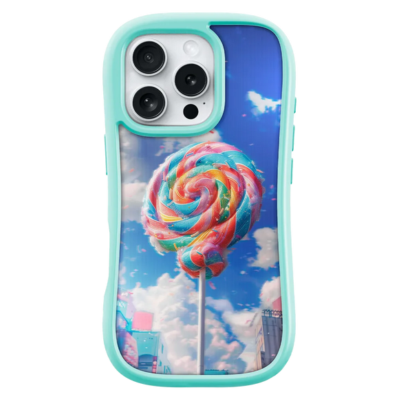 Laut - POP Surreal MagSafe Case for Apple iPhone 16 Pro Max - Lollipop