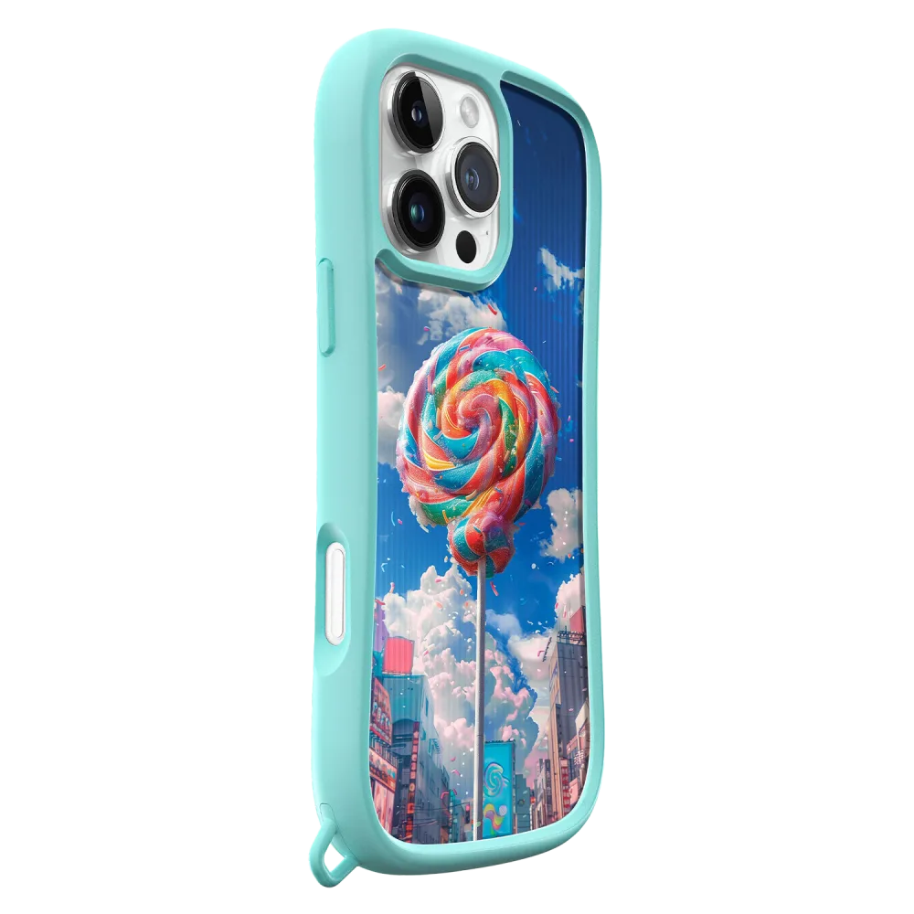 Laut - POP Surreal MagSafe Case for Apple iPhone 16 Pro Max - Lollipop