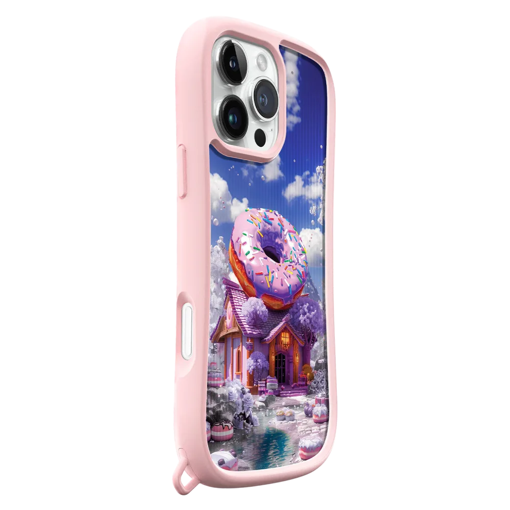 Laut - POP Surreal MagSafe Case for Apple iPhone 16 Pro Max - Doughnut