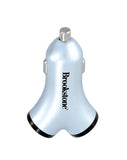 Brookstone 4 Port Car Charger - Y-Shaped Rapid Charger