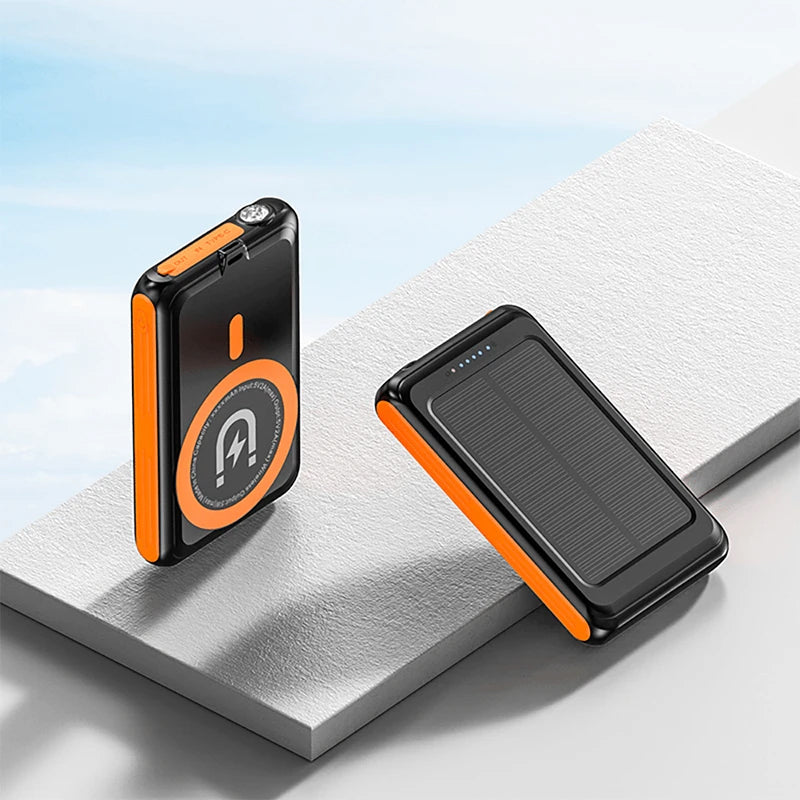Brookstone Solar Magsafe Power Bank