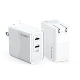 ESOULK 65W Dual USB-C GaN Wall Charger