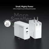 ESOULK 65W Dual USB-C GaN Wall Charger