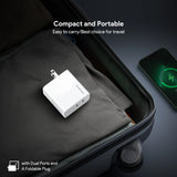 ESOULK 65W Dual USB-C GaN Wall Charger