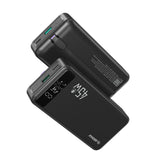 Esoulk 20000mAh Power Bank with Built-in USB-C Cable - 45W PD Fast Charging