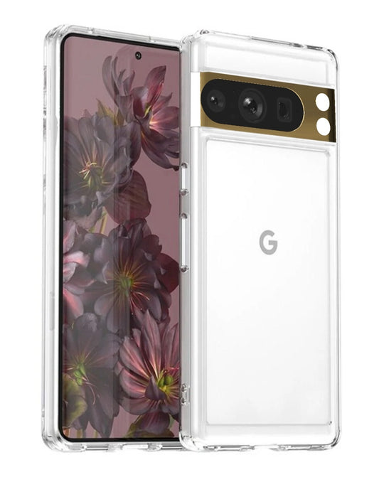 Google Pixel 8 Pro Hybrid Case with Air Cushion Technology - CLEAR