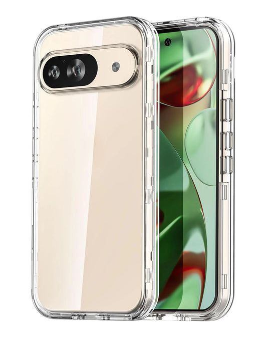 Google Pixel 9A Hybrid Case with Air Cushion Technology - CLEAR
