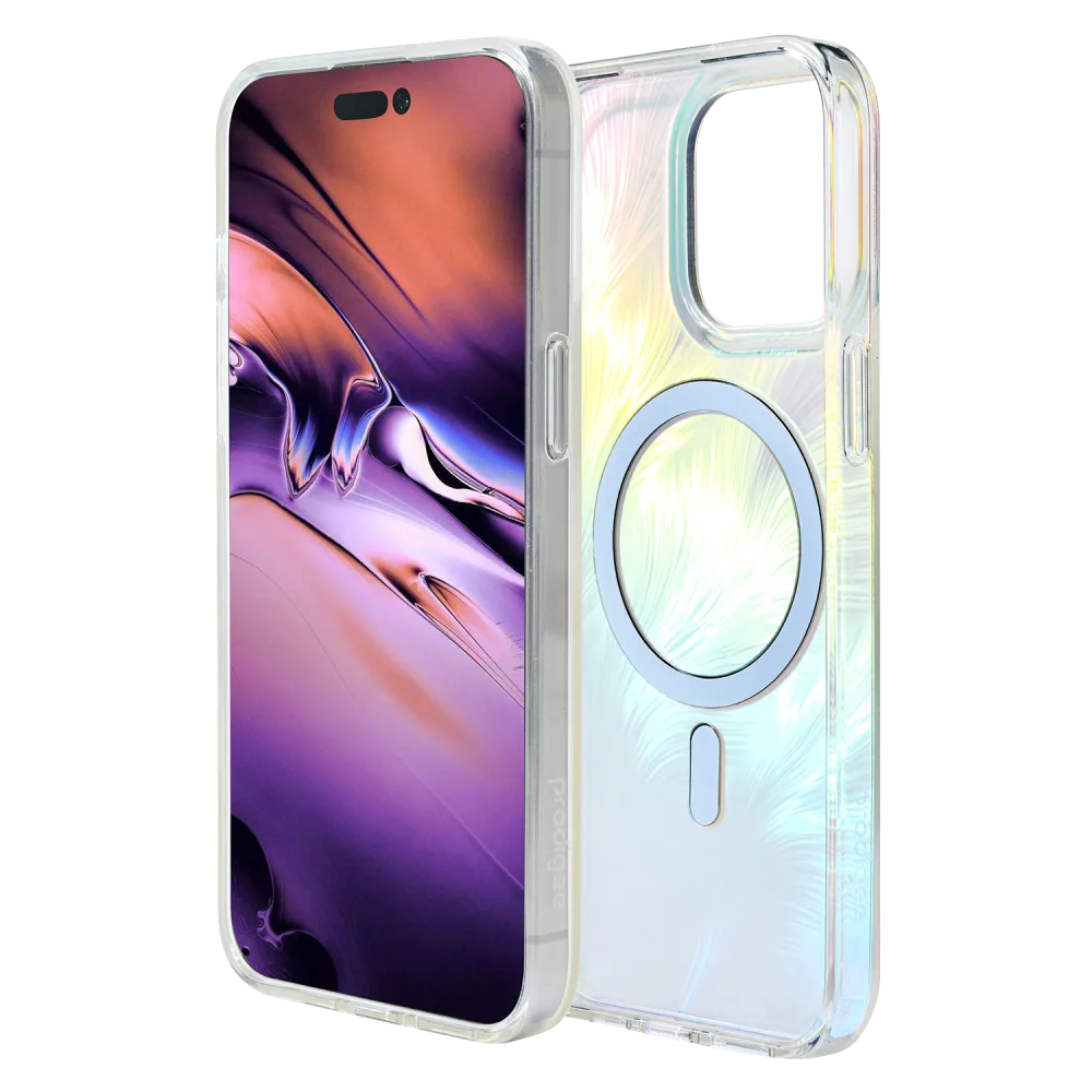 prodigee - Pompas MagSafe Case for Apple iPhone 16 Pro Max - Ice