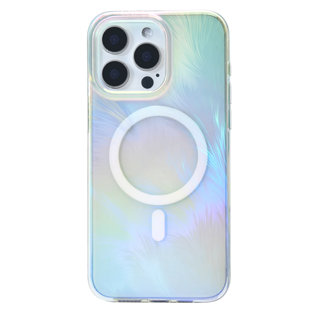 prodigee - Pompas MagSafe Case for Apple iPhone 16 Pro Max - Ice