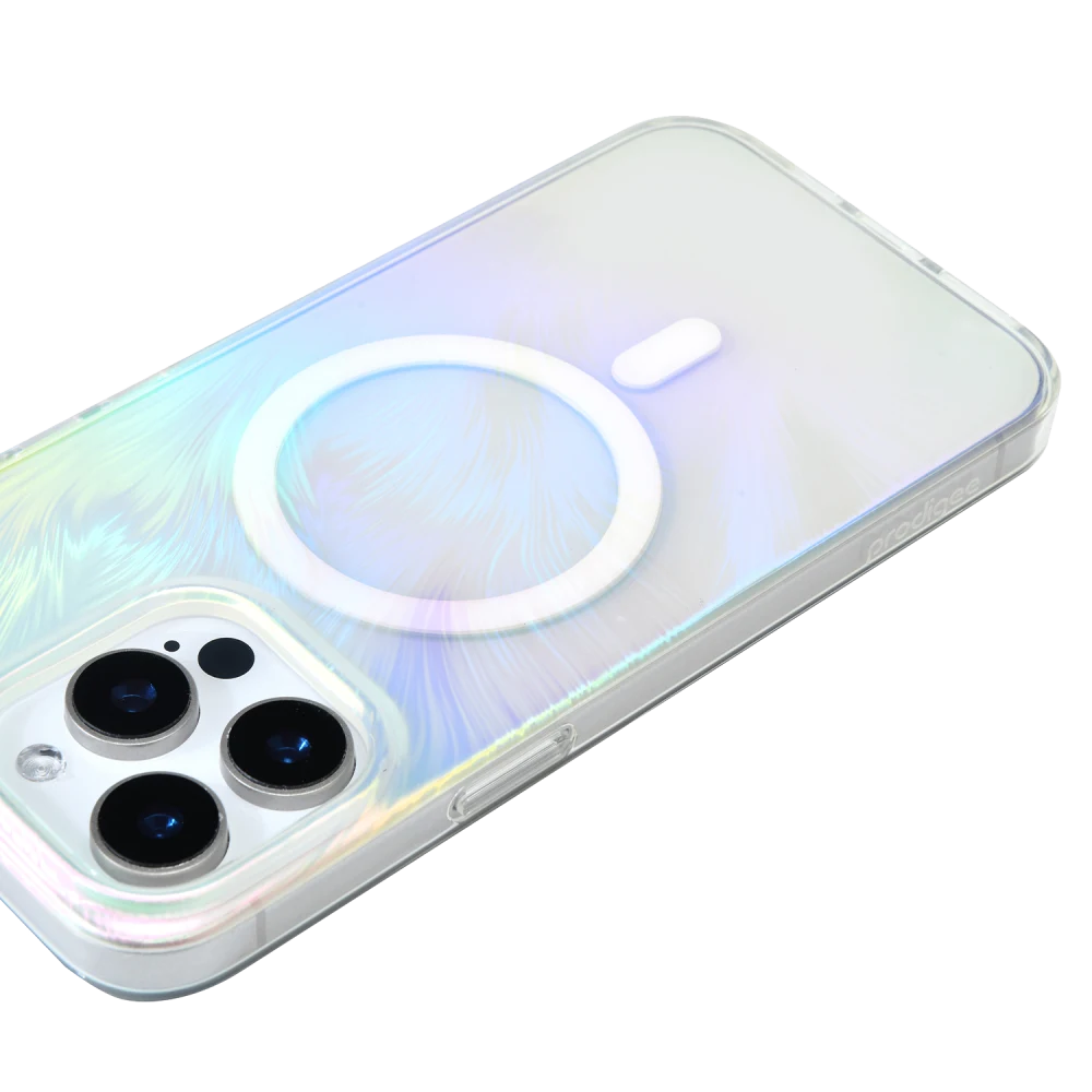 prodigee - Pompas MagSafe Case for Apple iPhone 16 Pro Max - Ice
