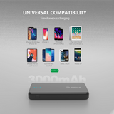 ESOULK 3000mAh Universal Power Bank – Compact & Super Lightweight
