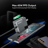 ESOULK 45W Dual Port Wall Charger
