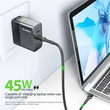 ESOULK 45W Dual Port Wall Charger