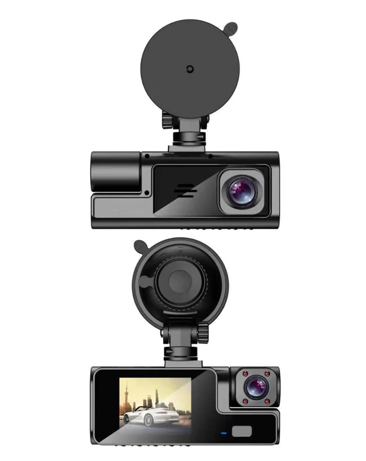 Night Vision Full HD Dash Cam with (1800 mAh) Battery