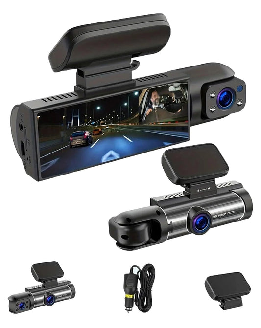 Slim Design Full HD Dash Cam with (1540 mAh) Battery