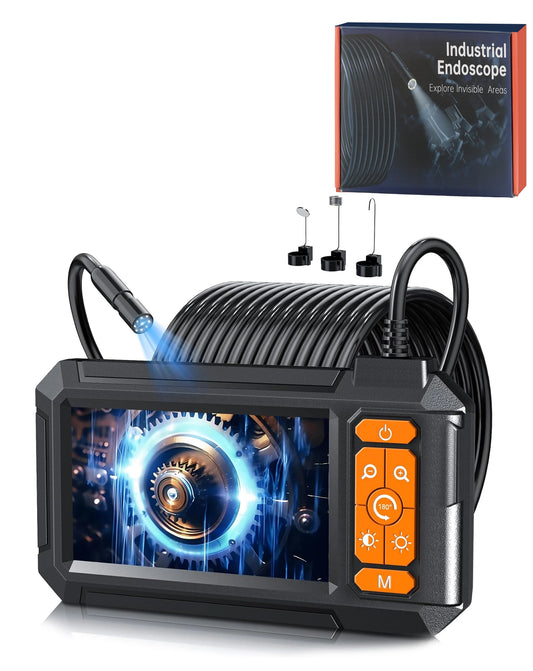 Borescope / Endescope Camera with 4.3'' Led Screen IP67 Water Resistance