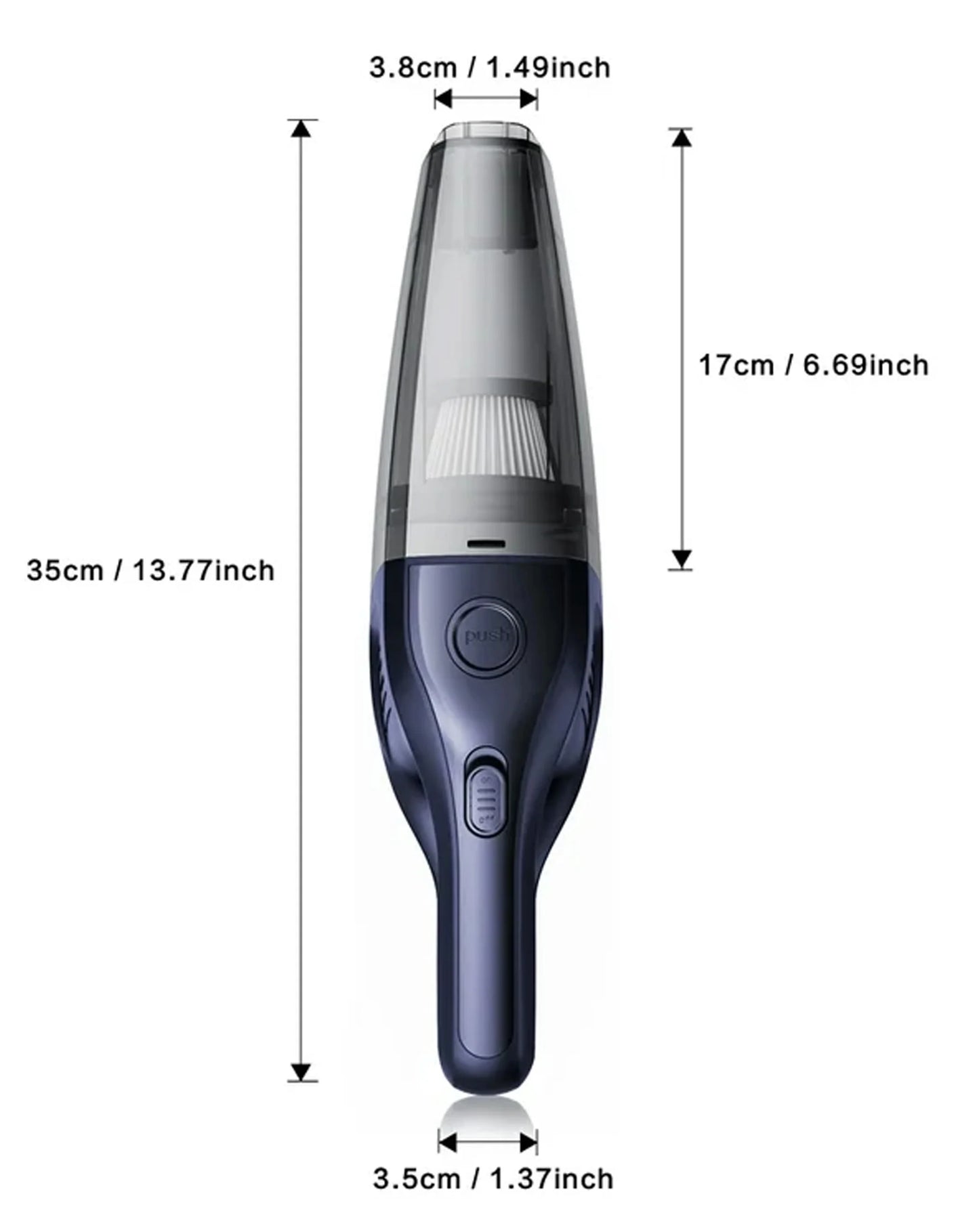 Cordless Strong Suction Car Vacuum Cleaner