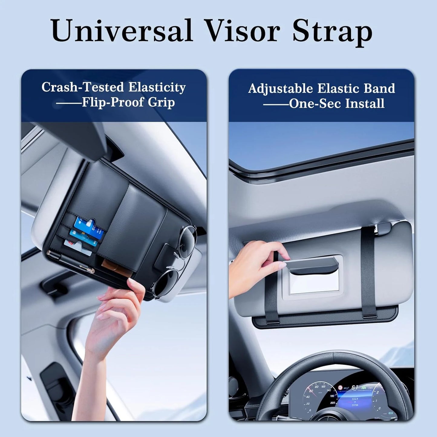 Sun Visor Storage