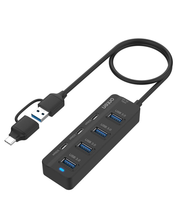 ONTEN USB-C/USB 3.0 7-Port Hub