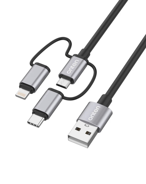ONTEN 3-in-1 USB Charging Cable