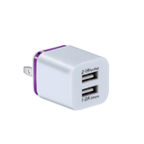Dual USB Wall Charger - 2.1A/1.0A for iPad and Other Devices