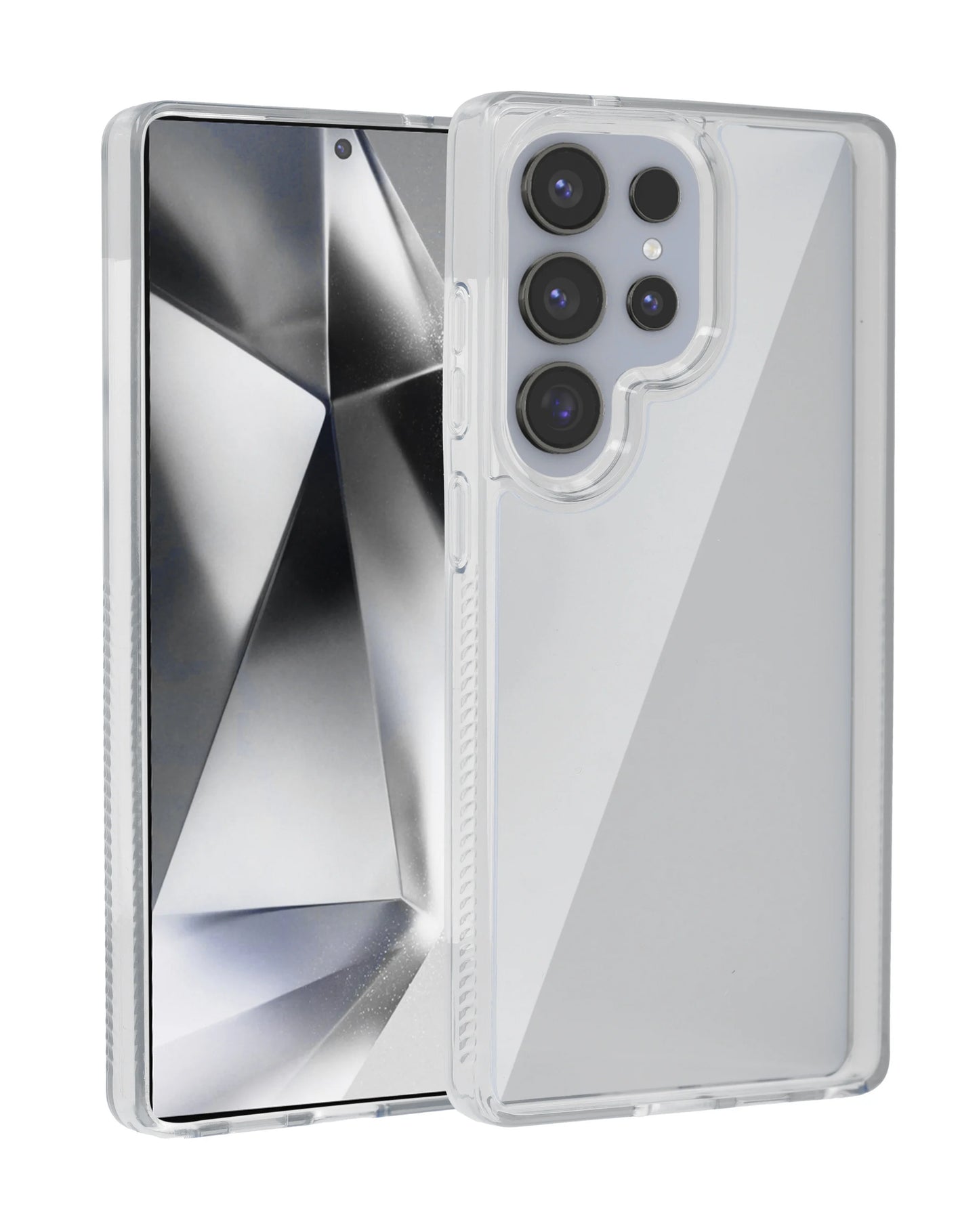 Galaxy S25 Ultra Hybrid Case with Air Cushion Technology - CLEAR