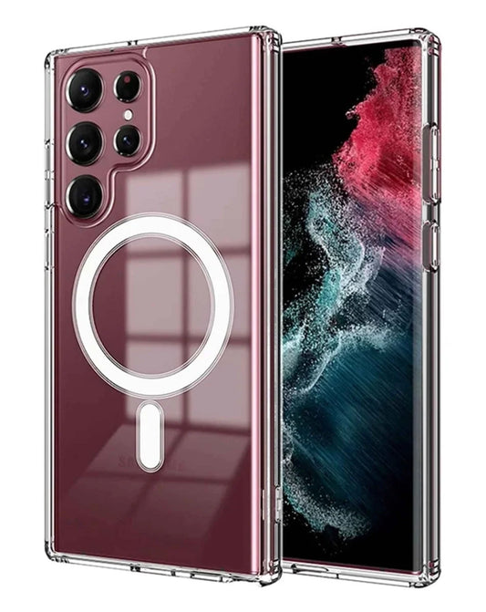 Wireless Charging Clear Case (Full Bottom Close) for Galaxy S25 Ultra