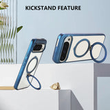 TES Google Pixel 9 Pro XL Ring Kickstand Case Blue
