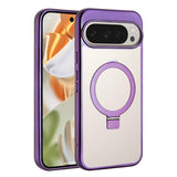 TES Google Pixel 9 Pro XL Ring Kickstand Case Purple