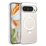 TES Google Pixel 9 Pro XL Ring Kickstand Case Silver
