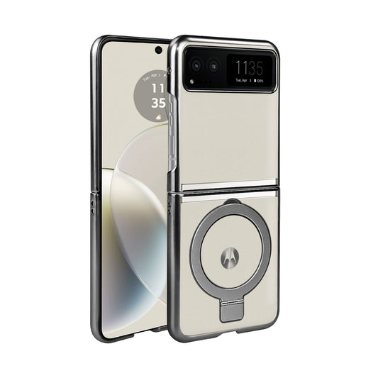 TES Motorola Razr 2023 Ring Kickstand Case Gray