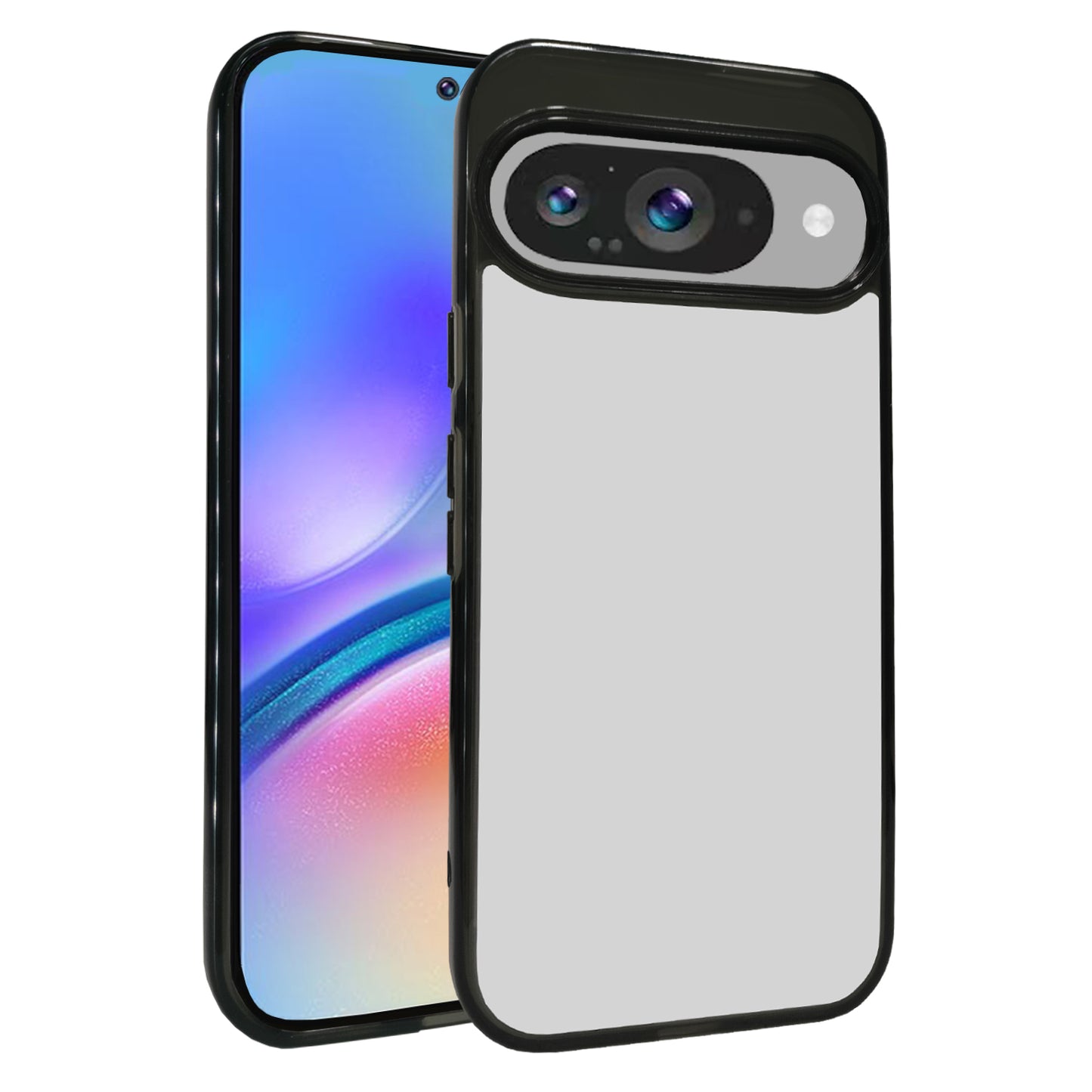 TPA Google Pixel 9/9 Pro Slim Fit Hard Clear Case Black