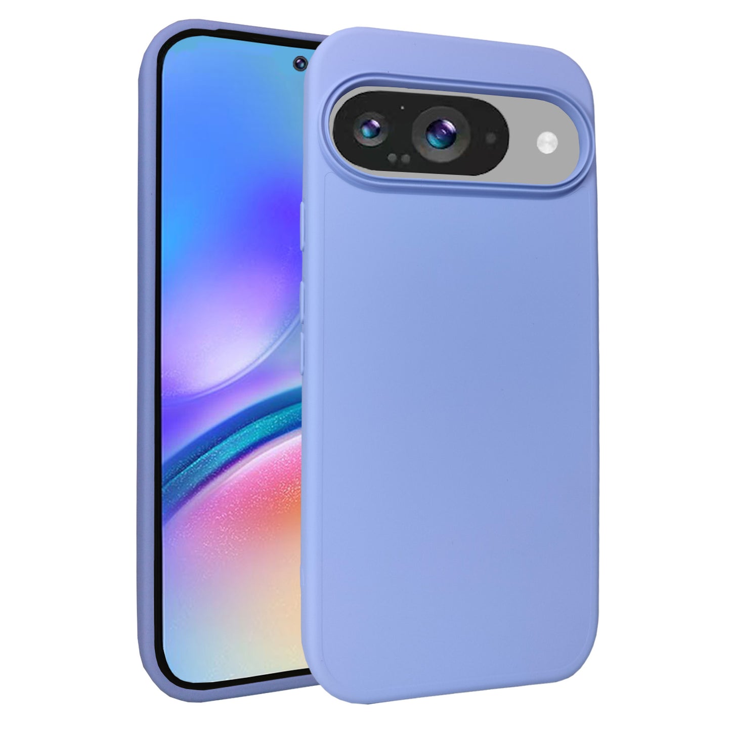 TPR Google Pixel 9/9 Pro Simple Hard Case Purple