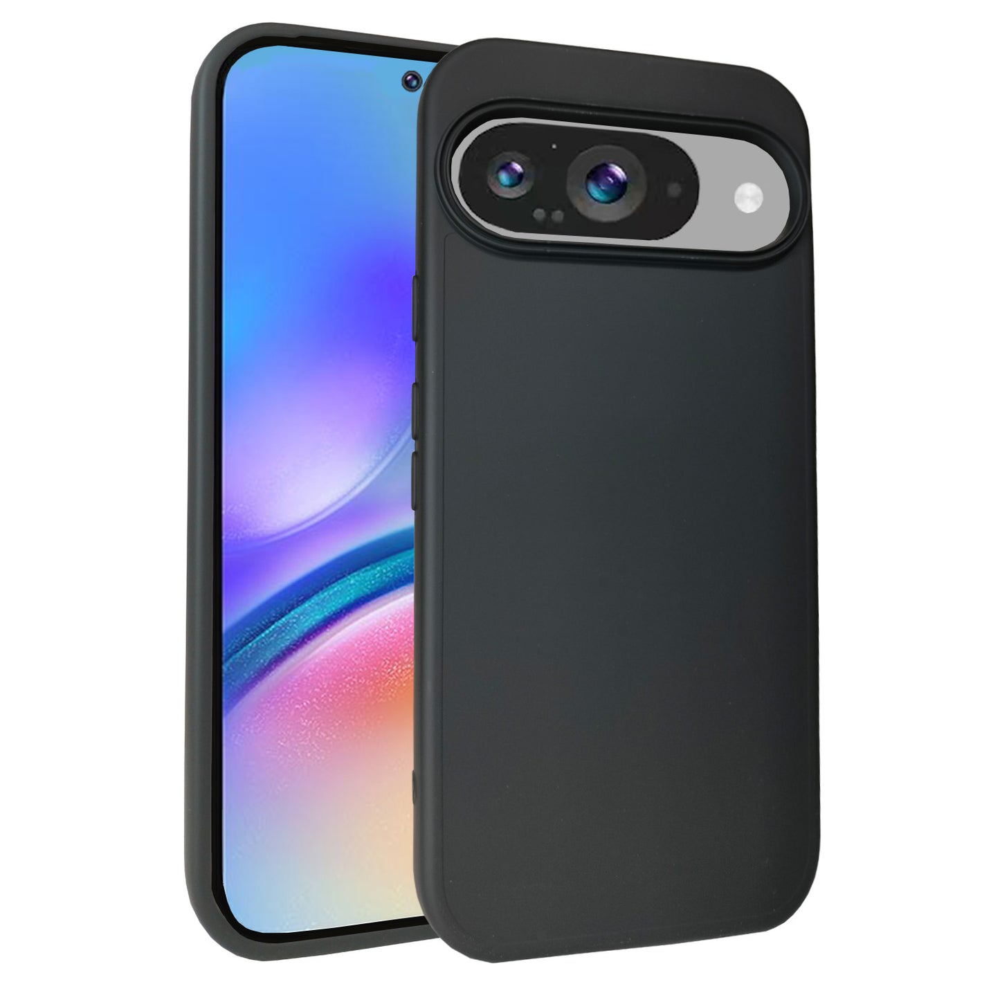 TPR Google Pixel 9/9 Pro Simple Hard Case Black