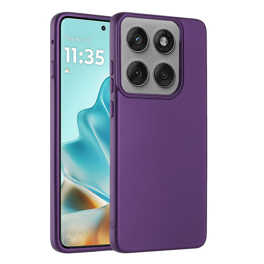 Motorola Edge 2025 Simple Hard Case Purple