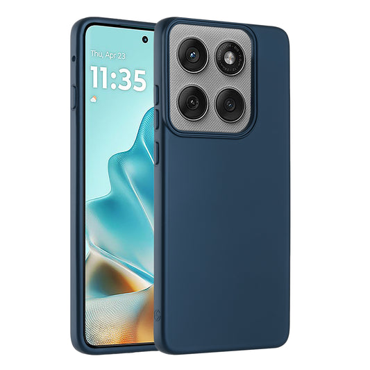 Motorola Edge 2025 Simple Hard Case Blue