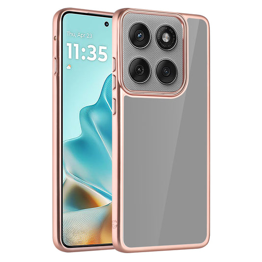 Motorola Edge 2025 Protection Case Rose Gold