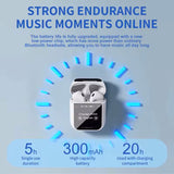 Multifunctional Bluetooth Earphones with Intelligent Color Screen