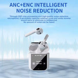 Multifunctional Bluetooth Earphones with Intelligent Color Screen